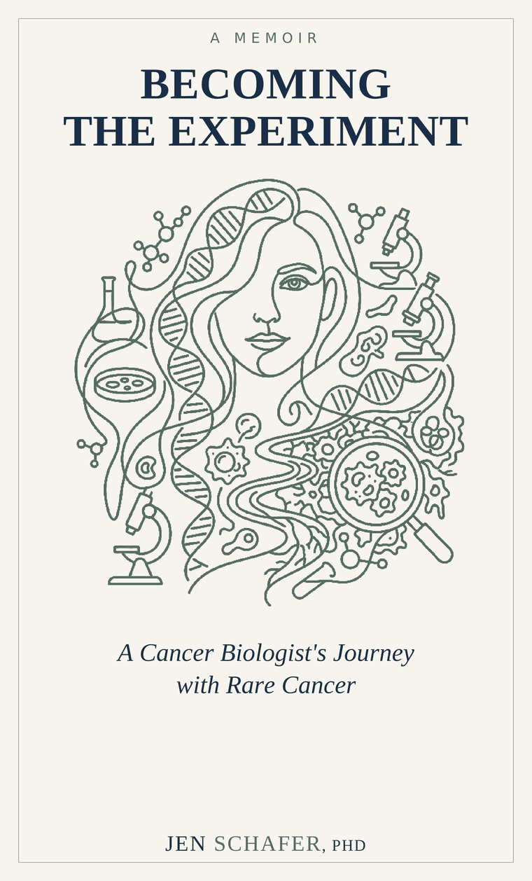 Becoming the Experiment by Jen Schafer, PhD book cover